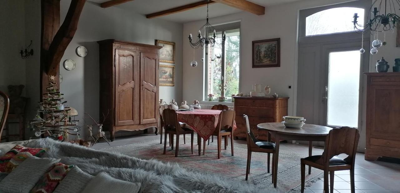 Les Rues-des-Vignes La Chaumiere Du Tordoir Bed & Breakfast エクステリア 写真